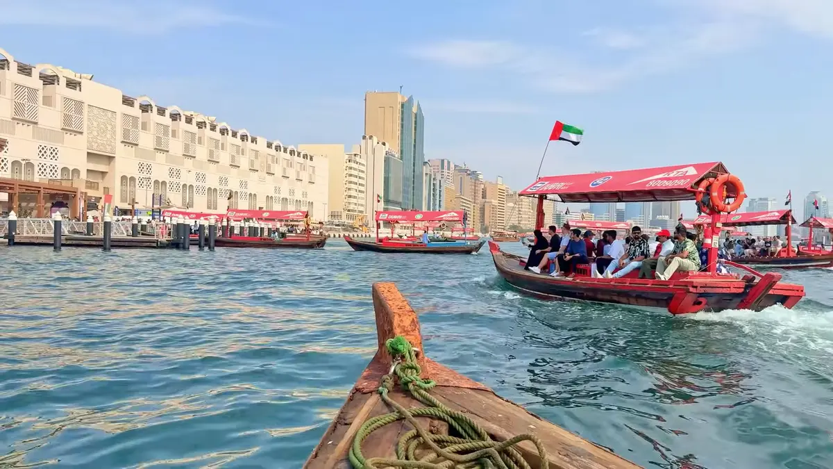 Abra Boat ride Dubai Creek