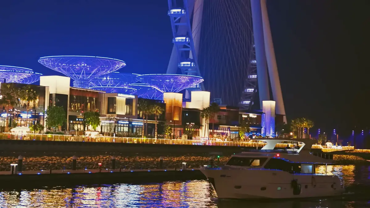 Boat crossing at Blue Waters Island