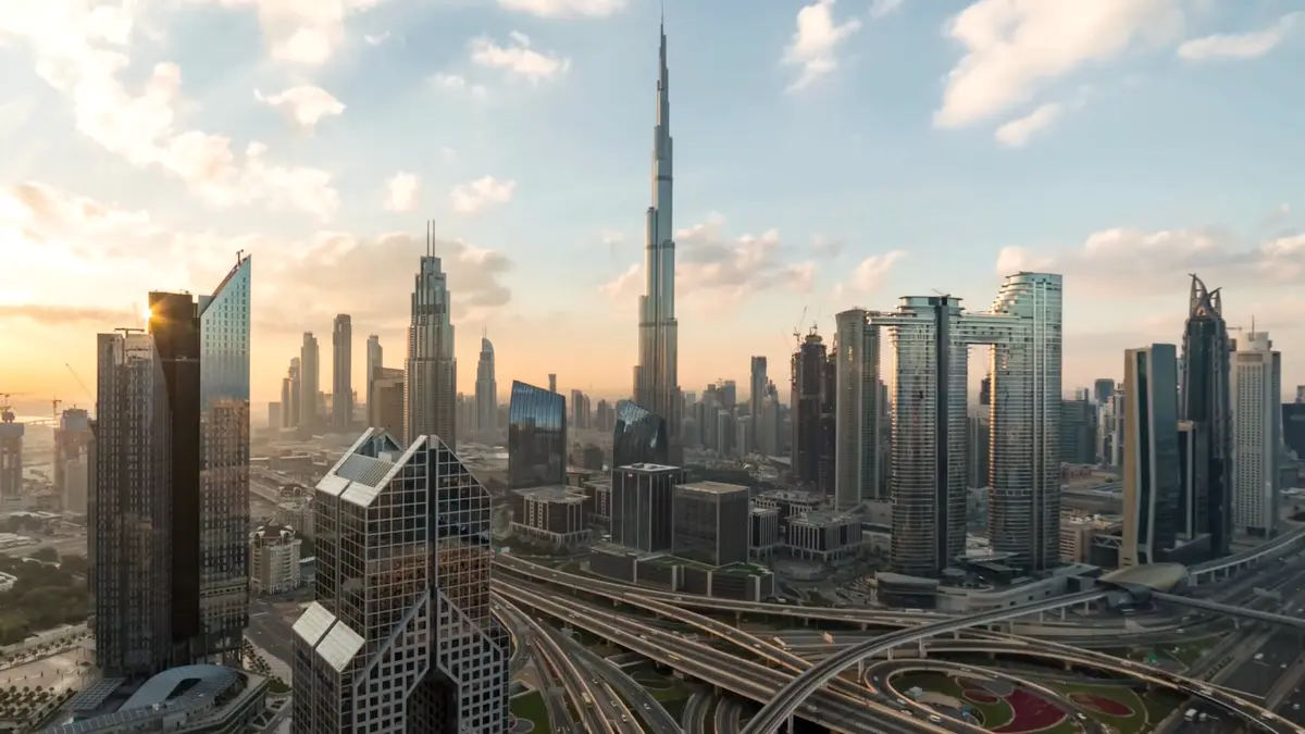 Burj Khalifa morning view