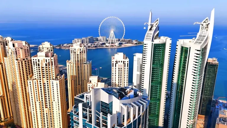Dubai Marina JBR and Eye Dubai