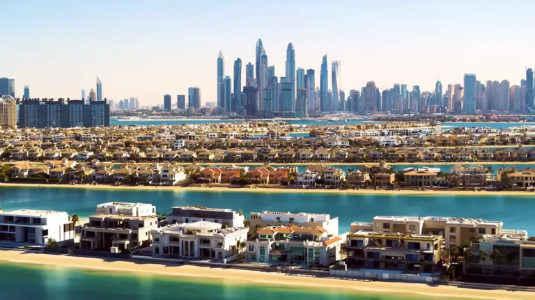 Dubai Marina View from Palm Jumeirah