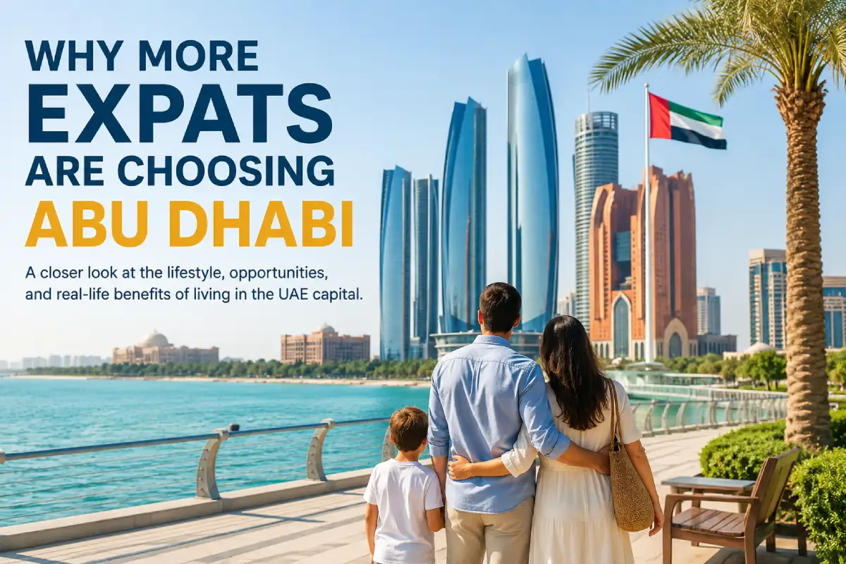 Expats discovering Abu Dhabi waterfront life